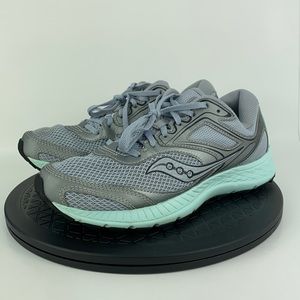 Saucony Cohesion 12 Gray Athletic Running Shoes S10475-3 Women's Size 9
